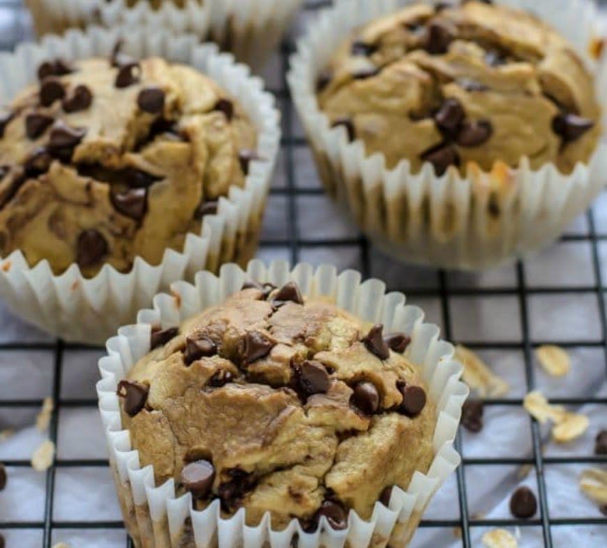 Banana Oatmeal Muffins from Well Plated