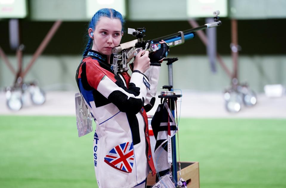 Seonaid McIntosh is the favourite in the women’s 3x50m rifle (Danny Lawson/PA) (PA Wire)