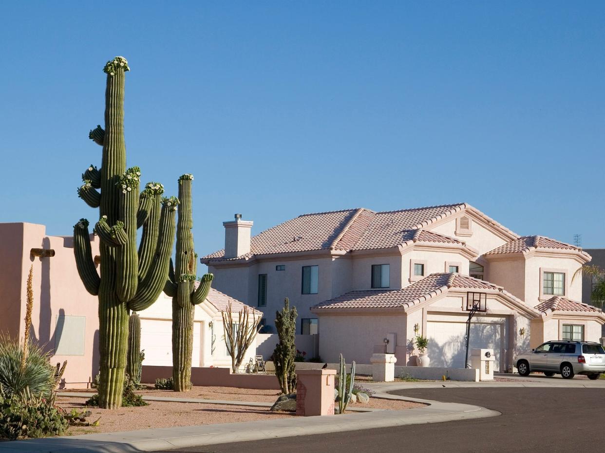 A home located in Phoenix, Arizona.