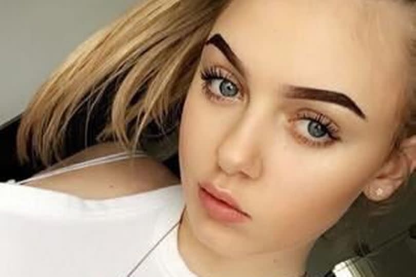 Katelyn Dawson, who died in 2018 after being hit by a driver