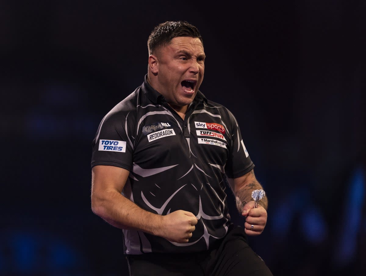 Wales’ Gerwyn Price has reached the semi-finals of the World Matchplay for the first time (Steven Paston/PA) (PA Archive)