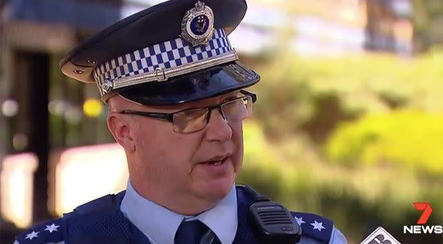 Mt Druitt Police Acting Inspector Matt Ireland said the attack was brutal. Photo: 7 News