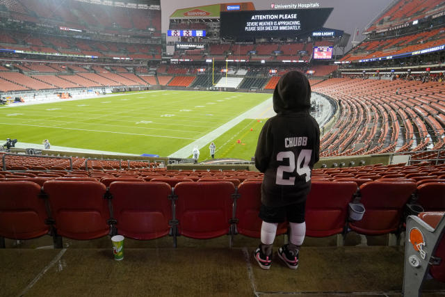 Cleveland Browns preseason game delayed by lightning