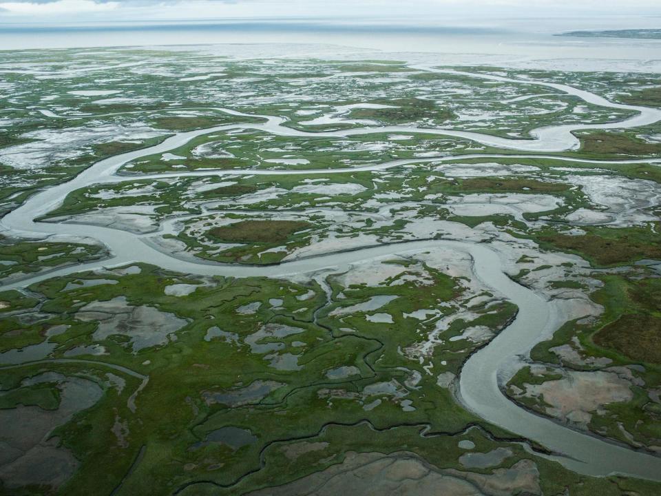 Permafrost hs begun thawing in the Canadian Arctic more than 70 years early because of climate change, according to new research. A "series of anomalously warm summers” has dramatically accelerated melting rates at three sites despite average annual ground temperatures remaining low. Ponds and hillocks have formed as a result. It had been thought that the permafrost - ground that remains frozen for at least two years - would remain until at least 2090. But the study found thawing levels were above 150 to 240 per cent above historic levels. Researchers called this a “truly remarkable amount". Mould Bay on Prince Patrick Island was the worst-affected site, according to the study, published on the journal Geophysical Research Letters. There, permafrost thawing levels were 240 per cent higher than historic levels and the ground sank 90cm over the course of the study which ran for over 12 years, between 2003 and 2016.Researchers also recorded thawing at depths not expected until air temperatures rose to levels that the UN Intergovernmental Panel on Climate Change (IPCC) predicted it would reach in 2090.Along with Mould Bay, researchers observed thermokarsts - a type of land surface that occurs when the ice melts in permafrost, characterised by uneven ground with low rounded hills and small ponds - at three siites along the 430 mile section of the high Arctic in Canada they were monitoring. When permafrost thaws, it releases carbon dioxide and other greenhouse gases stored in or beneath it into the atmosphere. There in turn, cause temperatures to rise and create a perpetual cycle where more permafrost melts.