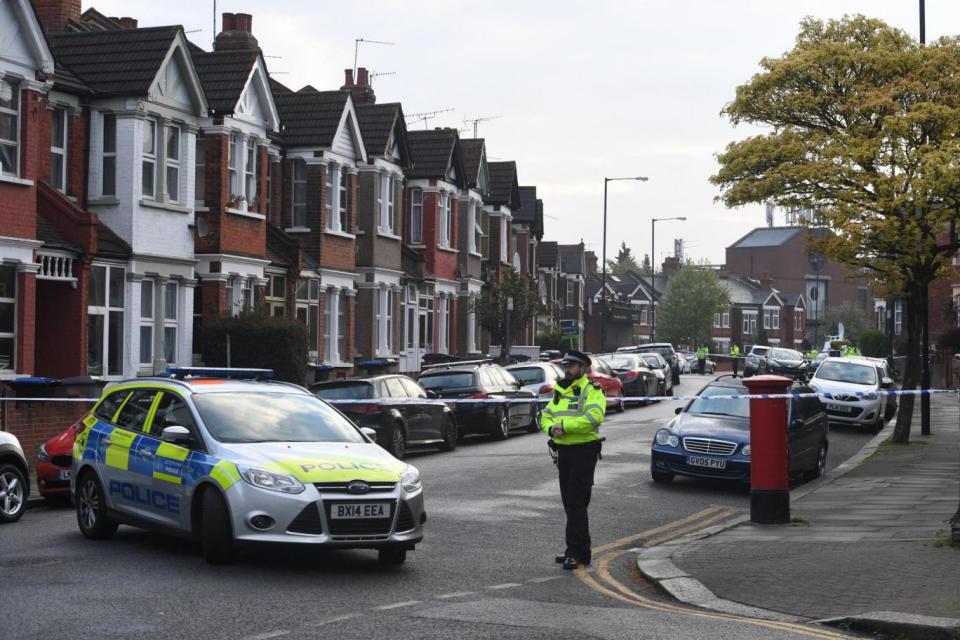 Terror: Harlesden Road where the raid happened (Jeremy Selwyn)