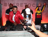 <p>The multitalented Foxx entertained at the Highlight Room, a new rooftop club, at a bash that Adidas and soccer’s Manchester United hosted after the team defeated the L.A. Galaxy. (Photo: Jerritt Clark/Getty Images for adidas) </p>