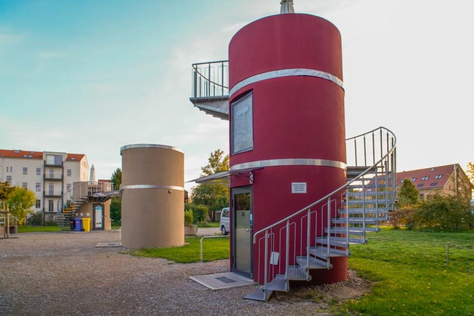 Ein Tower Slube auf dem Hotelgelände. - Copyright: Joey Hadden/Insider