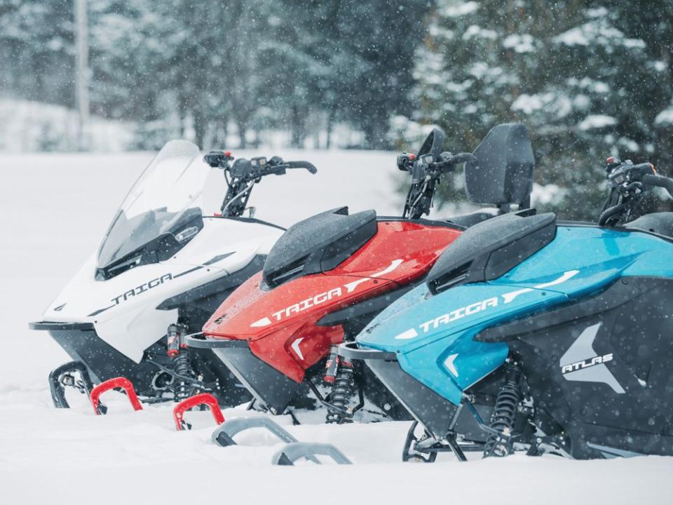  Taiga shipped the world’s first electric snowmobiles in March 2022.