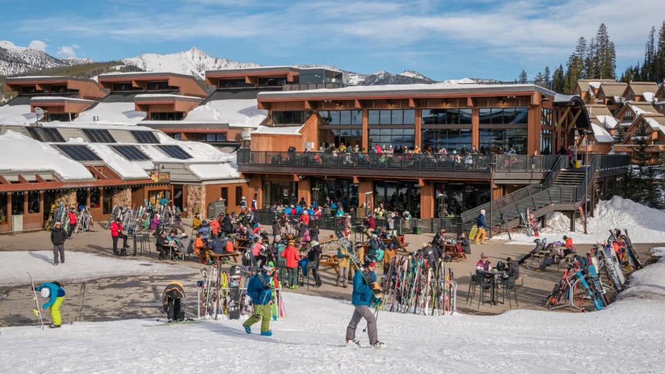 Big Sky is the third-largest ski resort in North America