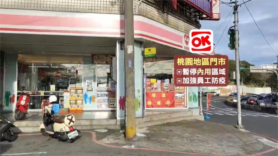 防堵疫情擴散 桃市統一、萊爾富、OK禁內用