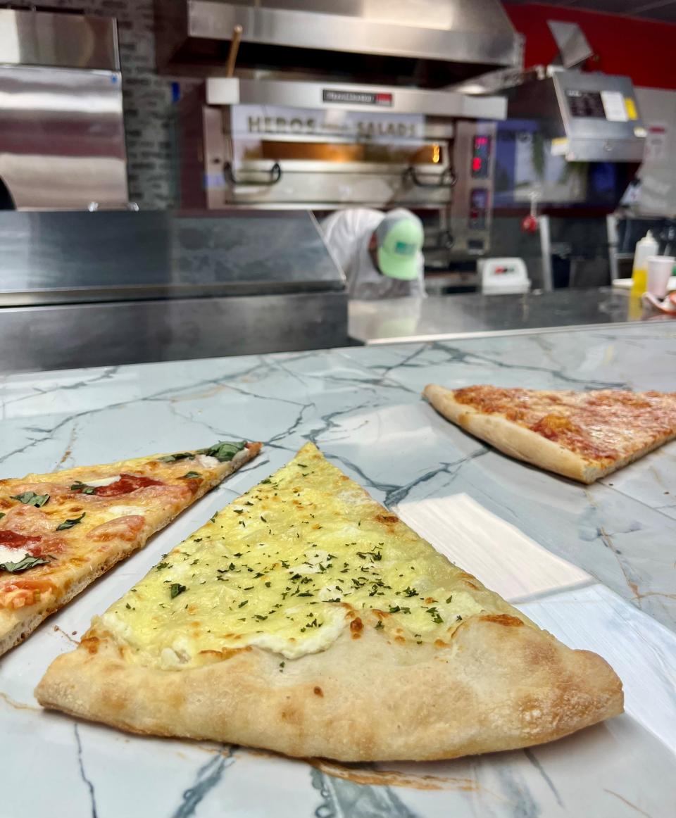Slices are buy-one-get-one after 7 p.m. at Long Island Brothers New York Pizzeria in Cape Coral.