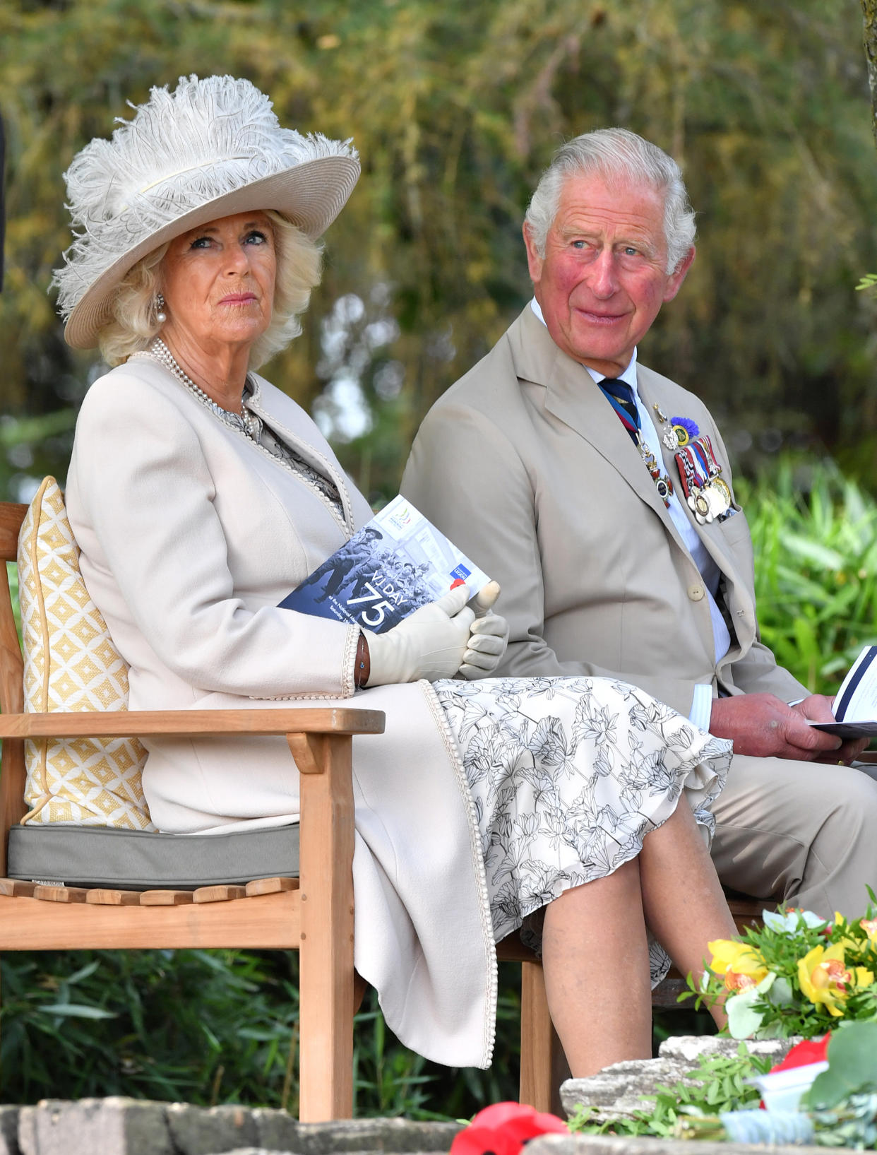 The Prince Of Wales And The Duchess Of Cornwall Attend A National Service Of Remembrance Marking The 75th Anniversary Of VJ Day (Anthony Devlin / Getty Images)