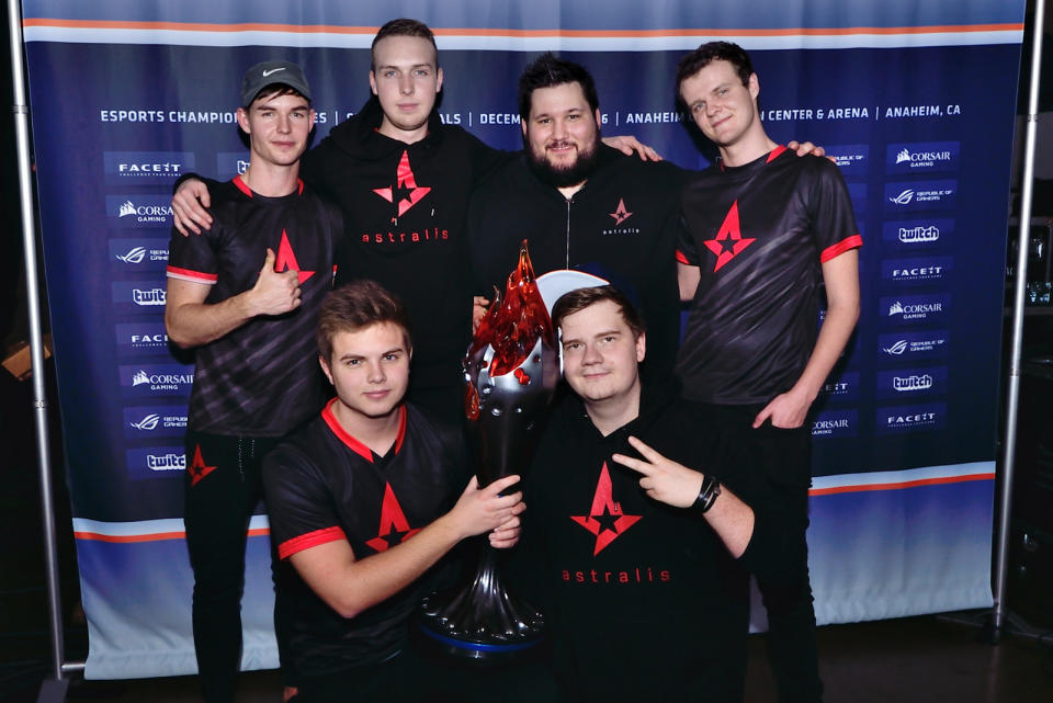 Astralis were the winners of ECS Season 2. (ECS)