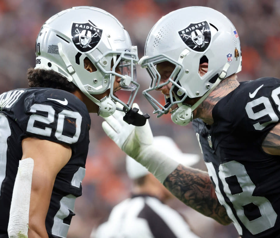 Next year? Home to the Las Vegas Raiders, Allegiant Stadium <em>hosts the Kansas City Chiefs and San Francisco 49ers at </em><em>Super Bowl LVIII. </em><p>Courtesy of Getty Images</p>