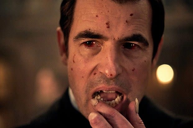 Claes Bang as Dracula (Credit: Robert Viglasky/Hartswood Films)