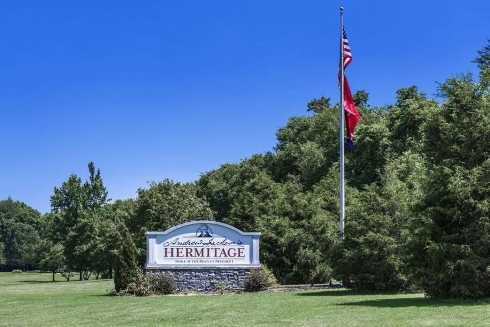 See Andrew Jackson's Hermitage.