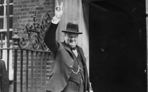 The real Sir Winston Churchill in 2943 - Credit: Hulton Archive