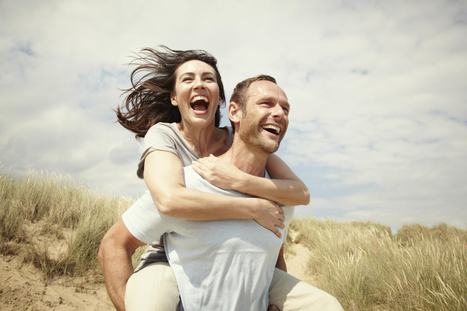 Couple on beach