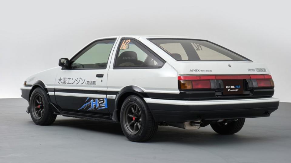 AE86 H2概念車同樣維持1980年代的車體結構。(圖片來源/ Toyota)