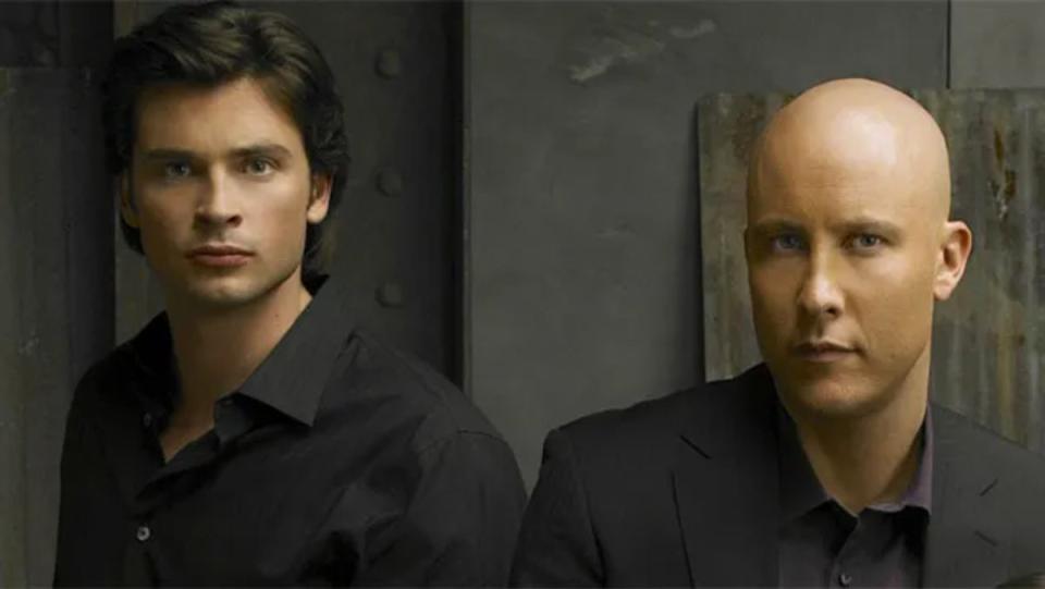 Smallville Tom Welling and Michael Rosenbaum