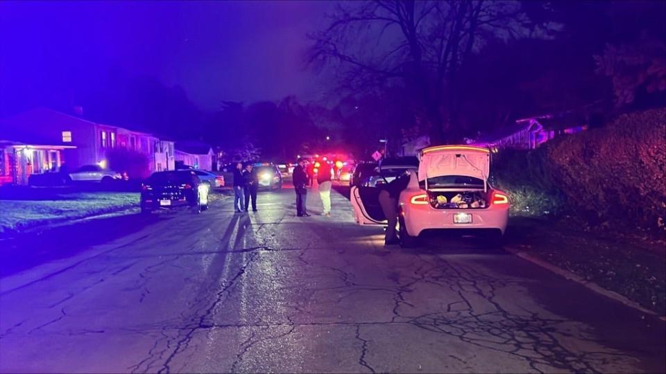 Leandre Krushaun Houston, 31, was in "very critical" condition after being shot by an Indianapolis Metropolitan Police officer near the intersection of 38th Street and Richardt Avenue on Nov. 17, 2023. He died at the hospital.