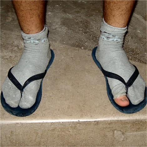 Socks with Sandals