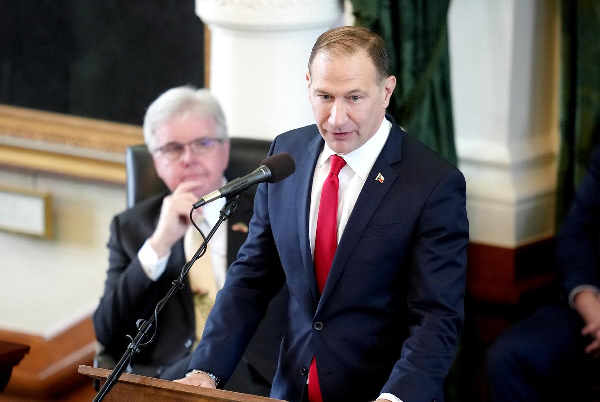 State Sen. Charles Schwertner, R-Georgetown, during the last day of the 88th regular session on May 29, 2023.