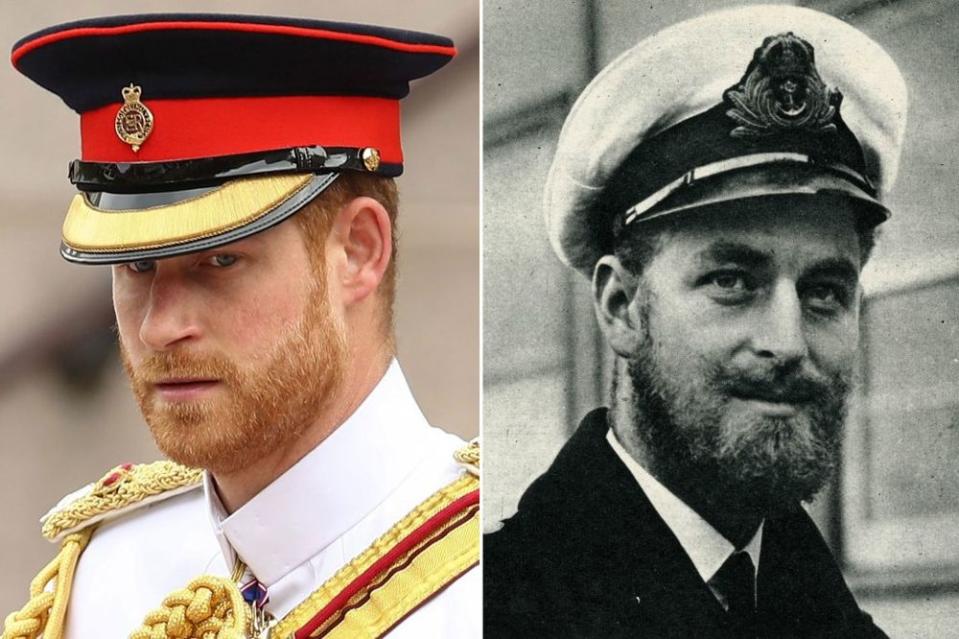 Prince Harry and Prince Philip