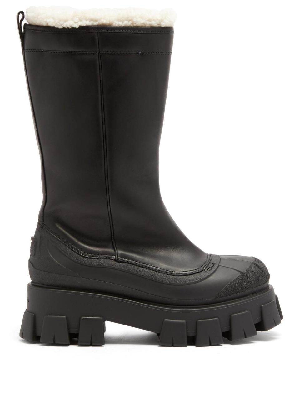 prada best wellington boots