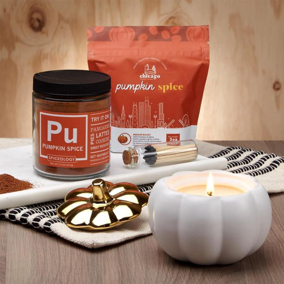 <p><a href="https://go.redirectingat.com?id=74968X1596630&url=https%3A%2F%2Fknackshops.com%2Fcollections%2Ffall-gift-sets%2Fproducts%2Fpumpkin-spice-lovers&sref=https%3A%2F%2Fwww.bestproducts.com%2Flifestyle%2Fg41446218%2Fgifts-for-scorpio%2F" rel="nofollow noopener" target="_blank" data-ylk="slk:Shop Now;elm:context_link;itc:0;sec:content-canvas" class="link ">Shop Now</a></p><p>Pumpkin Spice Lover's Gift Set</p><p>knackshops.com</p><p>$53.99</p>