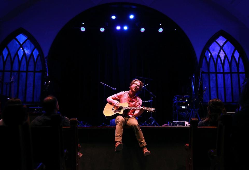 The Ballroom Thieves perform at The Spire Center for the Performing Arts in Plymouth in 2019.