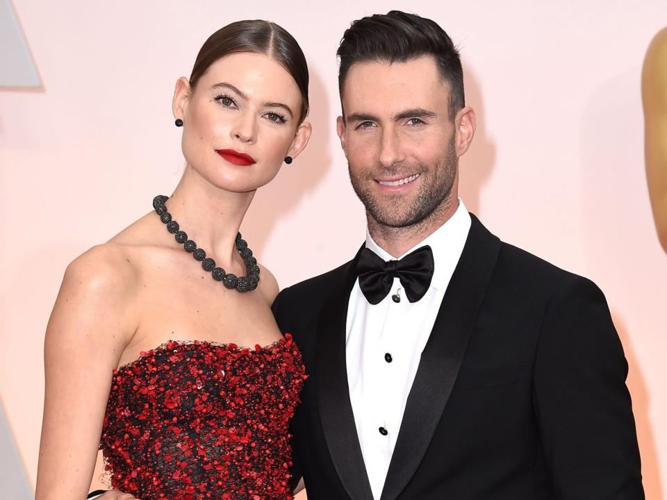 Behati Prinsloo Adam Levine