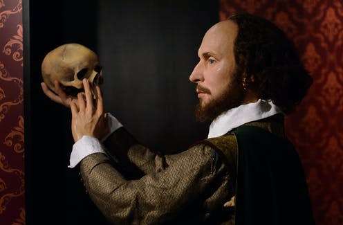 <span class="caption">Waxwork of Shakespeare by Madame Tussauds in Berlin.</span> <span class="attribution"><span class="source">Anton Ivanov via Shutterstock</span></span>