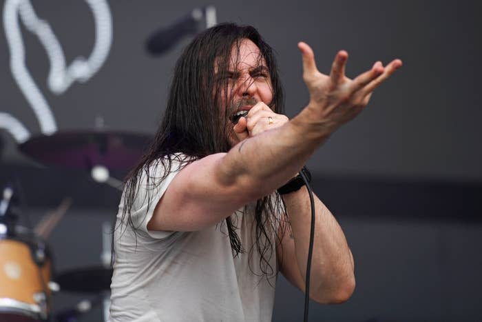 Andrew W.K. onstage