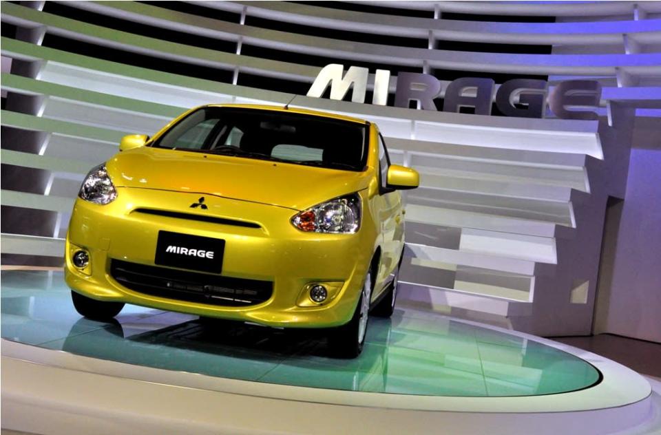 2012 Mitsubishi Mirage (Photo courtesy of www.Cheryl-Tay.com)