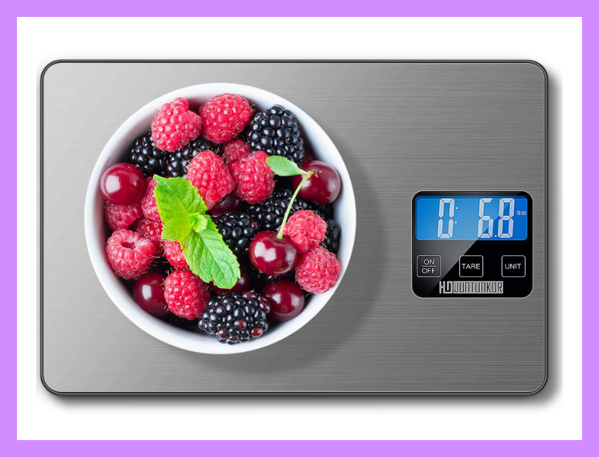 This digital kitchen scale measures up! (Photo: Amazon)