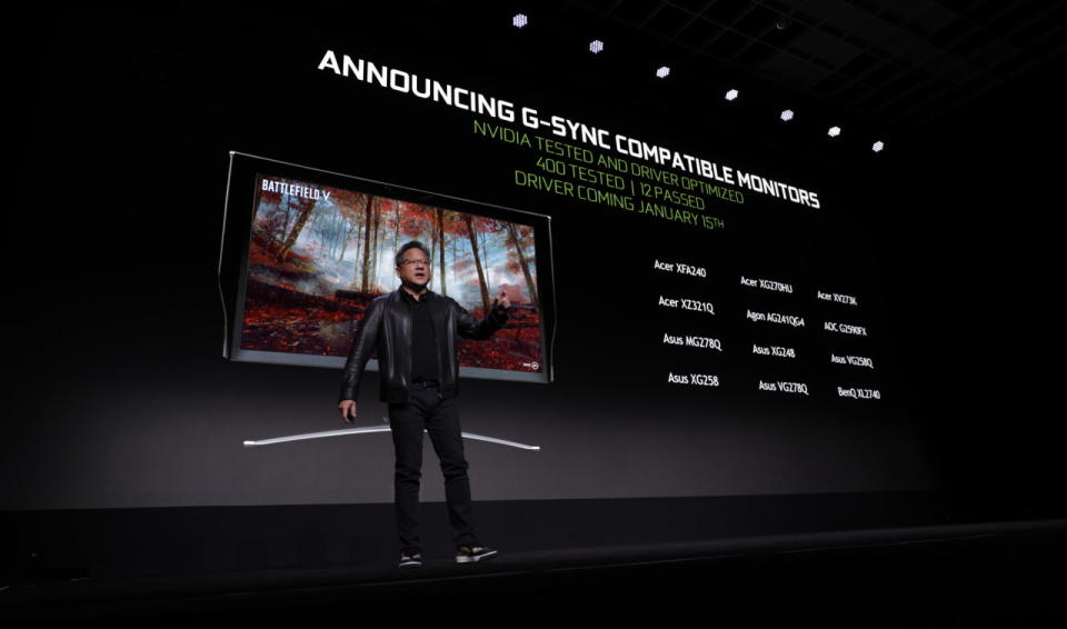 Monitor manufacturers must usually decide whether to use NVIDIA's G-SYNC and