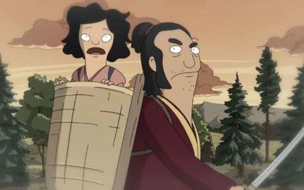 <em>"Bob's Burgers"</em> Season 5, Episode 20: "Hawk & Chick"<p>FOX</p>