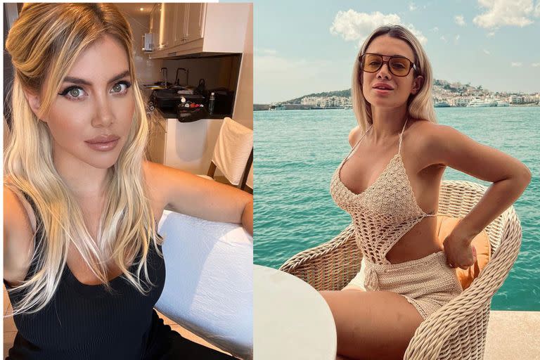 Camila Homs y Wanda Nara cuentan con el mismo estilista personal, Kenny Palacios.