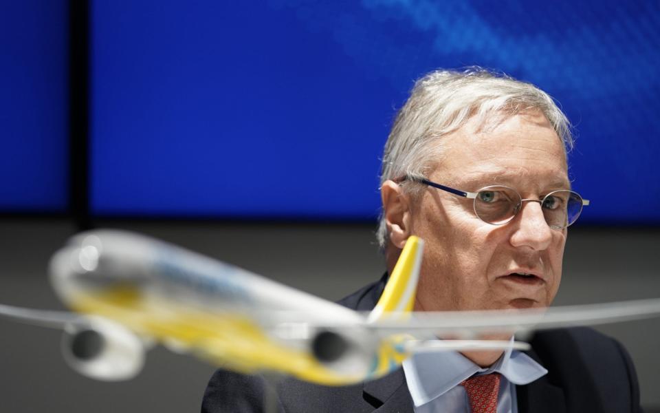 Christian Scherer, the chief commercial officer for Airbus - Bloomberg