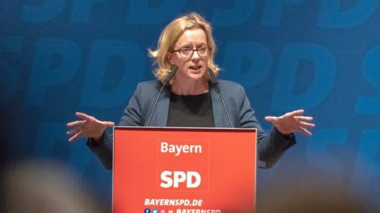 Bayerns SPD-Landeschefin ist in ihrer Partei nicht unumstritten. Foto: dpa