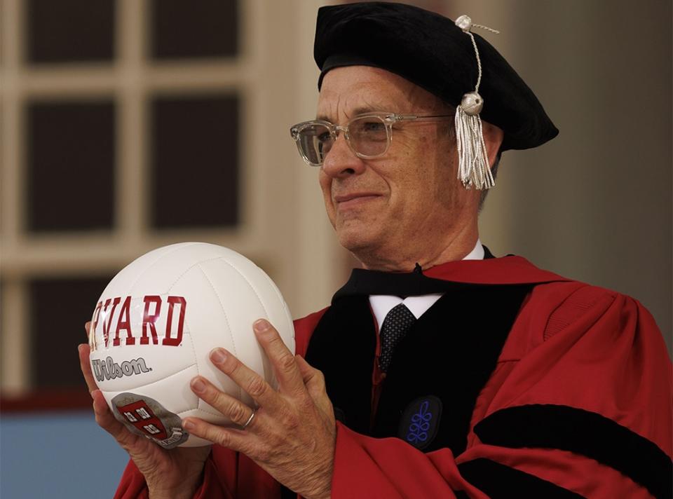 Tom Hanks, Harvard Graduation