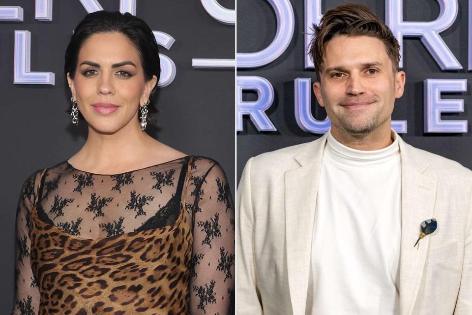 <p>@broadimage/SplashNews; Amanda Edwards/Getty</p> From left: Katie Maloney and Tom Schwartz 