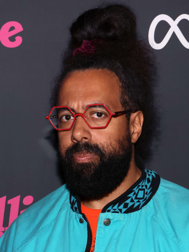 Reggie Watts attends the Rolling Stone & Meta celebration of the Inaugural Creators Issue at The Hearst Estate on May 12, 2022, in Beverly Hills, California.<p><a href="https://www.gettyimages.com/detail/1397006651" rel="nofollow noopener" target="_blank" data-ylk="slk:David Livingston/Getty Images;elm:context_link;itc:0;sec:content-canvas" class="link ">David Livingston/Getty Images</a></p>