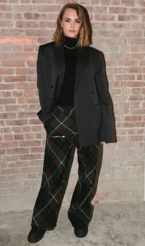 <p>David X Prutting/BFA.com/Shutterstock </p> Cara Delevingne steps out for the Pharrell Williams and Nigo dinner in New York City