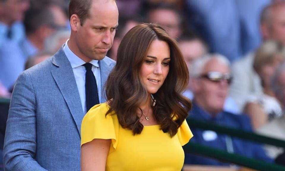 Le prince William et Kate Middleton en juillet 2018 à Londres - Glyn KIRK - AFP