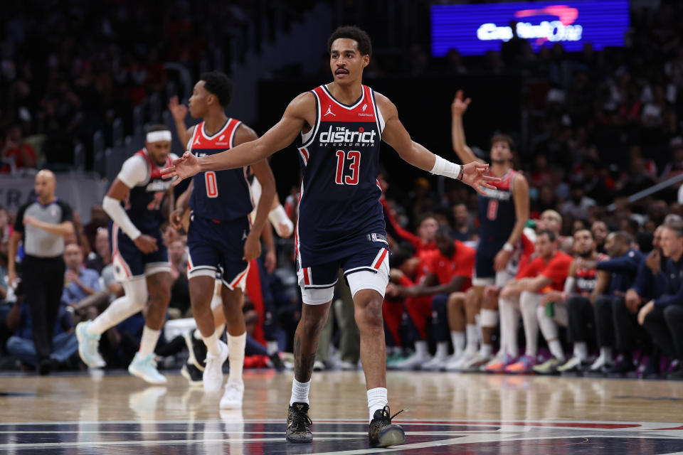 Jordan Poole。（NBA Photo by Patrick Smith/Getty Images）