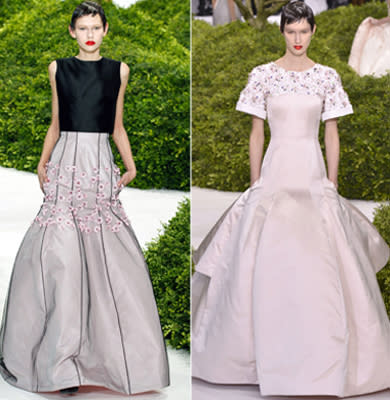 Couture Fashion Week: Christian Dior SS13 runway show