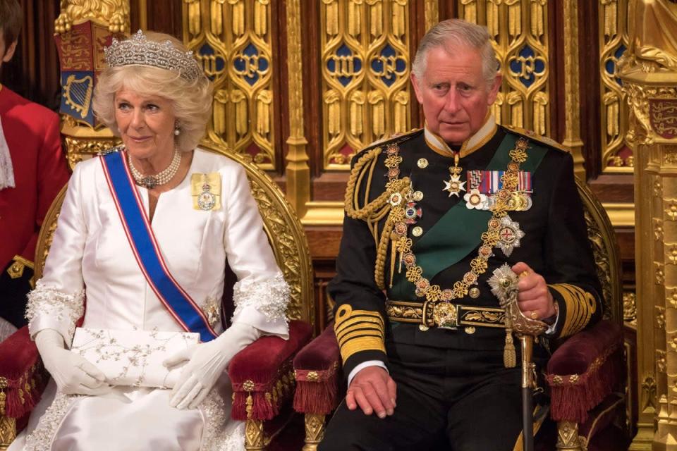 La coronación del Rey se llevará a cabo el sábado 6 de mayo del próximo año, y la Reina Consorte será coronada junto a Carlos, anunció el Palacio de Buckingham (Arthur Edwards/The Sun/PA) (Archivo PA)