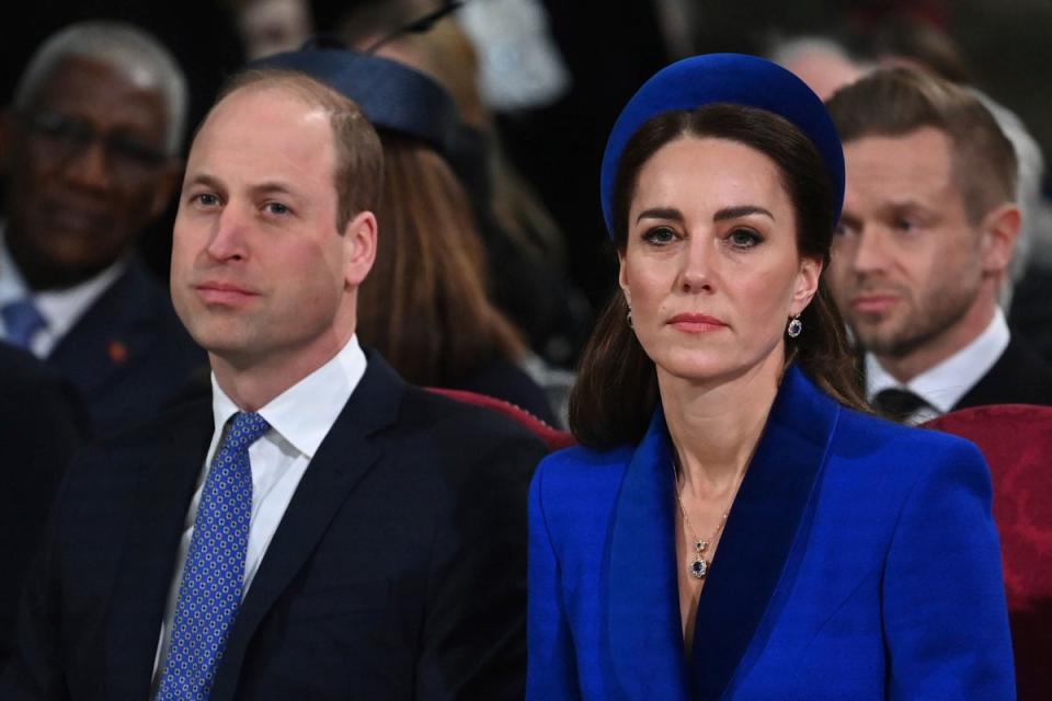 The Duke and Duchess of Cambridge (AFP or licensors)